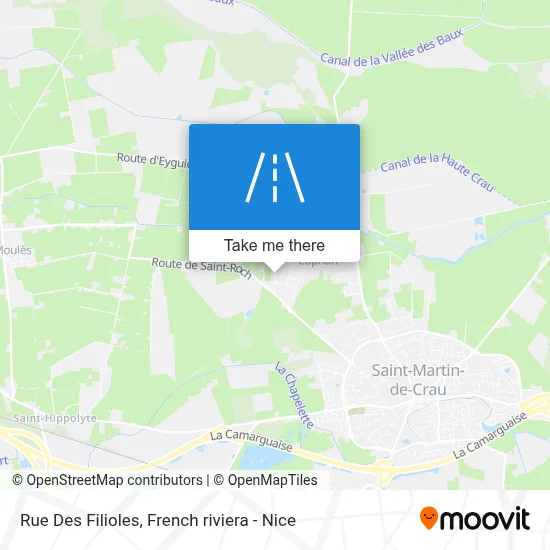 Rue Des Filioles map