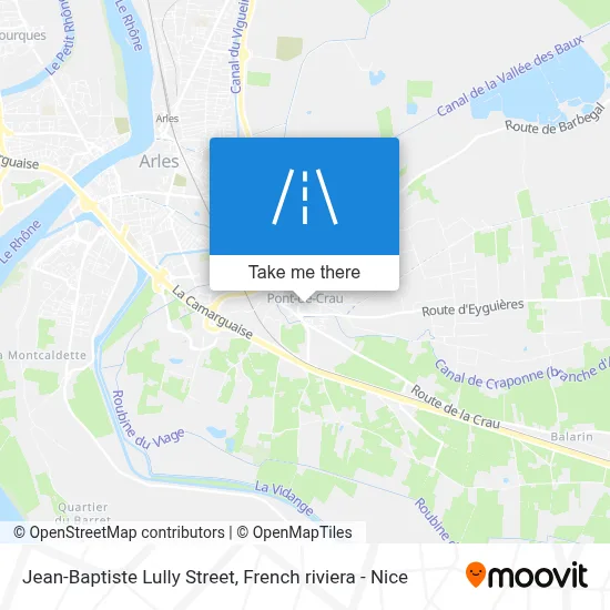 Rue Jean-Baptiste Lully map