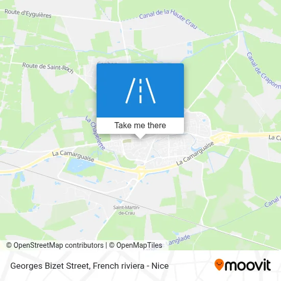 Rue Georges Bizet map