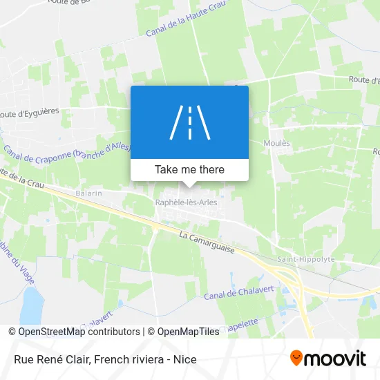 Rue René Clair map
