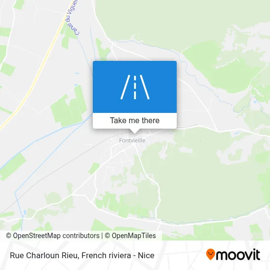 Rue Charloun Rieu map