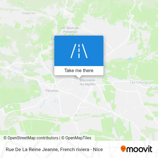 Rue De La Reine Jeanne map