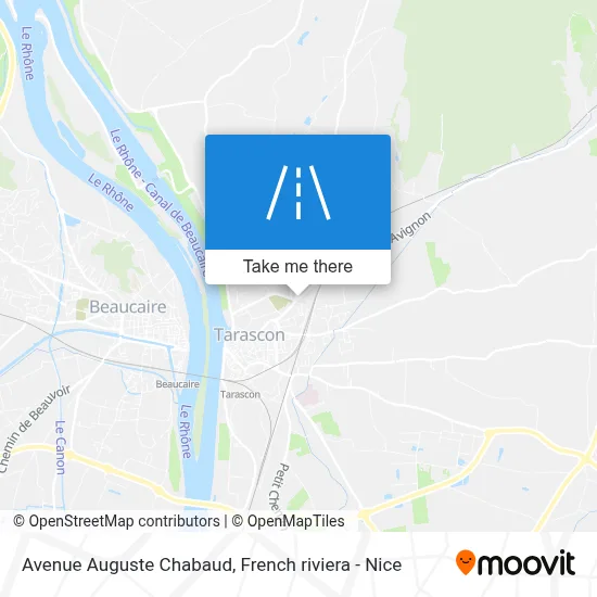Avenue Auguste Chabaud map