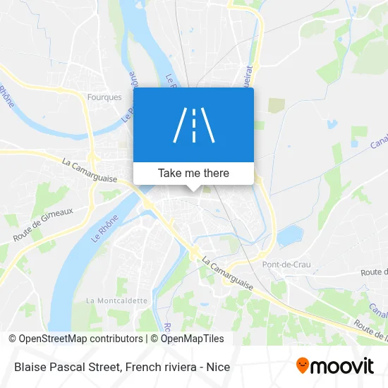 Mapa Rue Blaise Pascal