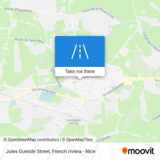 Mapa Rue Jules Guesde