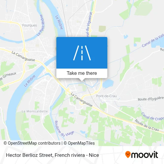Rue Hector Berlioz map
