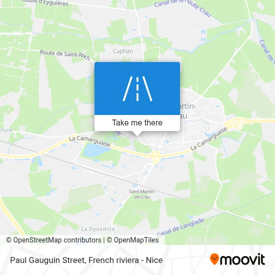 Rue Paul Gauguin map