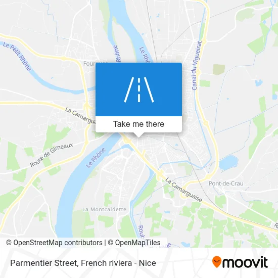 Rue Parmentier map