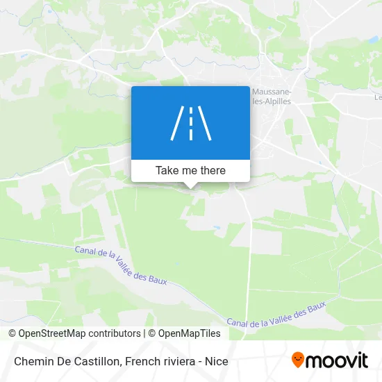 Chemin De Castillon map