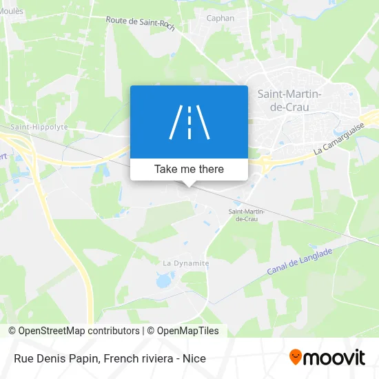 Rue Denis Papin map