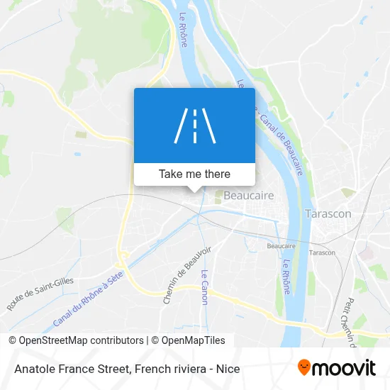 Rue Anatole France map