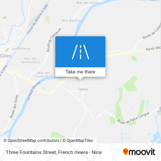 Rue Des Trois Fontaines map
