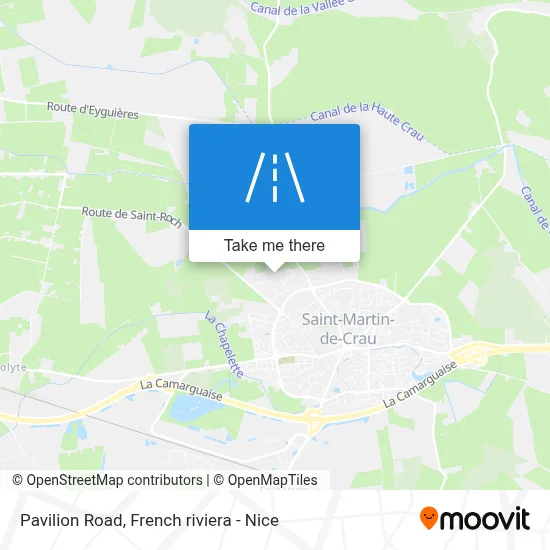 Chemin Du Pavillon map