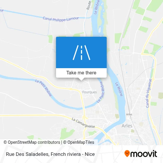 Rue Des Saladelles map