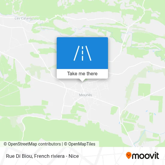 Mapa Rue Di Biou