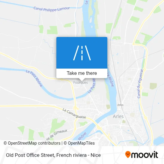 Mapa Rue De L'Ancienne Poste