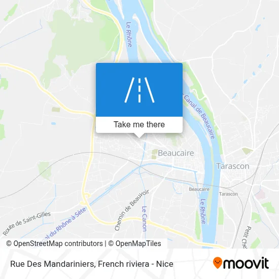 Rue Des Mandariniers map