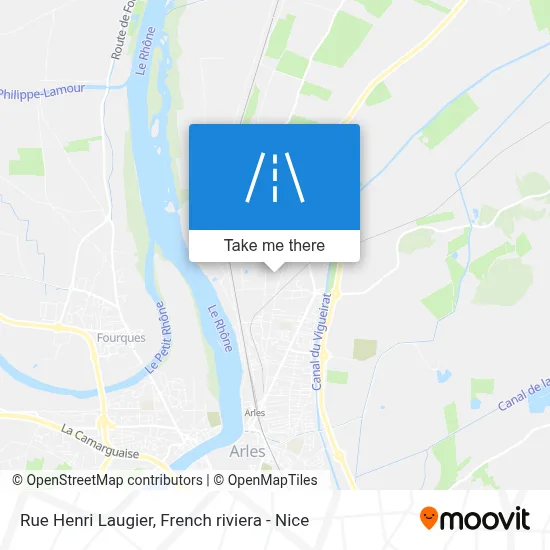 Rue Henri Laugier map