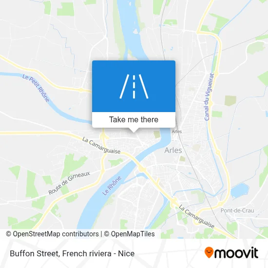 Rue Buffon map