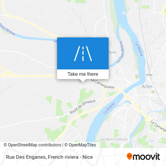 Rue Des Enganes map