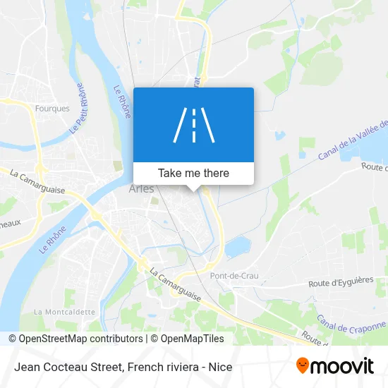 Mapa Rue Jean Cocteau