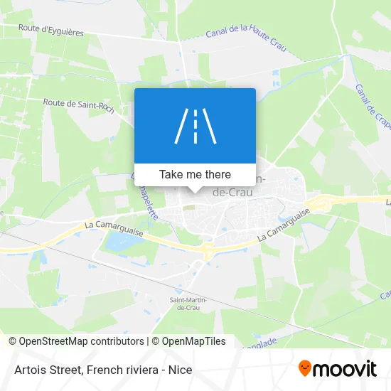 Rue D'Artois map