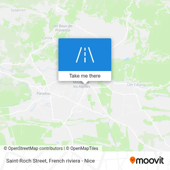 Mapa Rue Saint-Roch