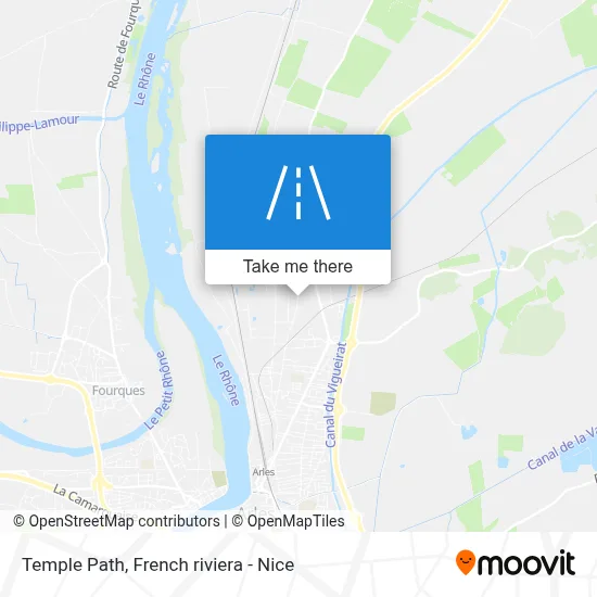 Chemin Du Temple map