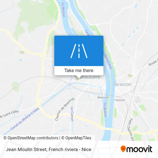 Mapa Rue Jean Moulin