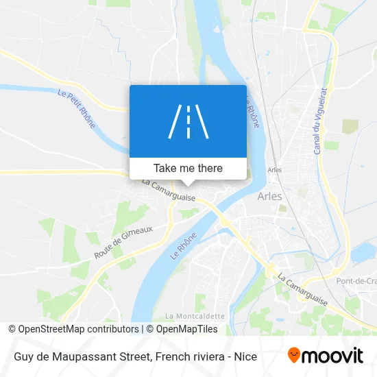 Rue Guy De Maupassant map