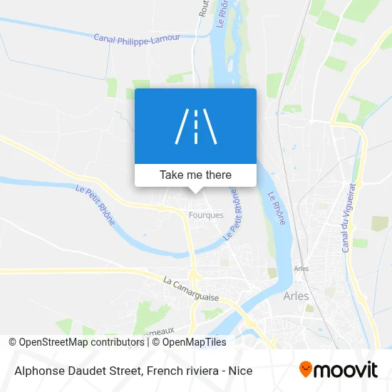Rue Alphonse Daudet map