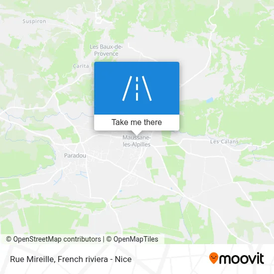 Mapa Rue Mireille