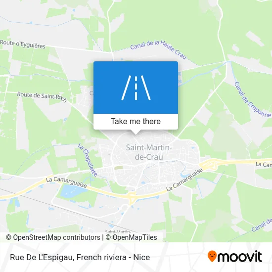 Rue De L'Espigau map