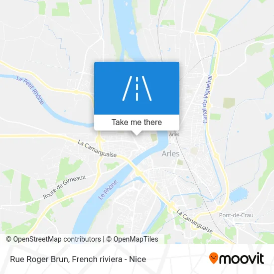 Mapa Rue Roger Brun