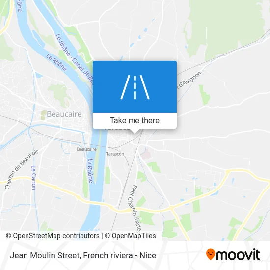 Mapa Rue Jean Moulin