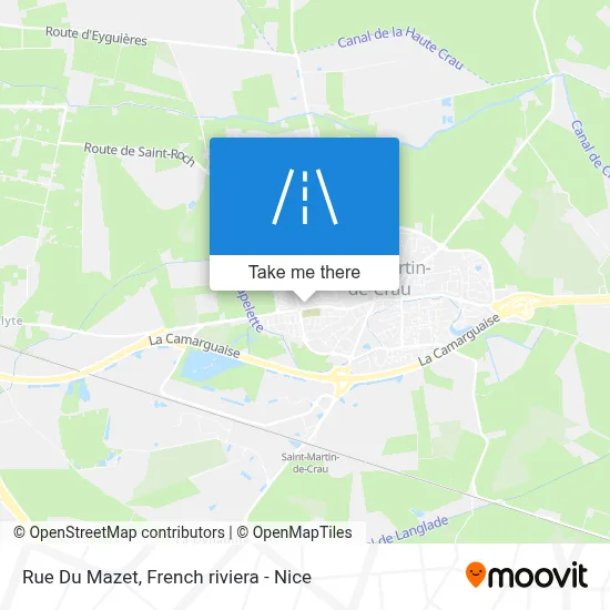 Rue Du Mazet map