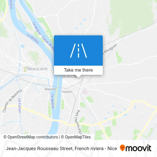 Rue Jean-Jacques Rousseau map