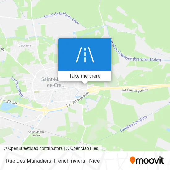 Rue Des Manadiers map