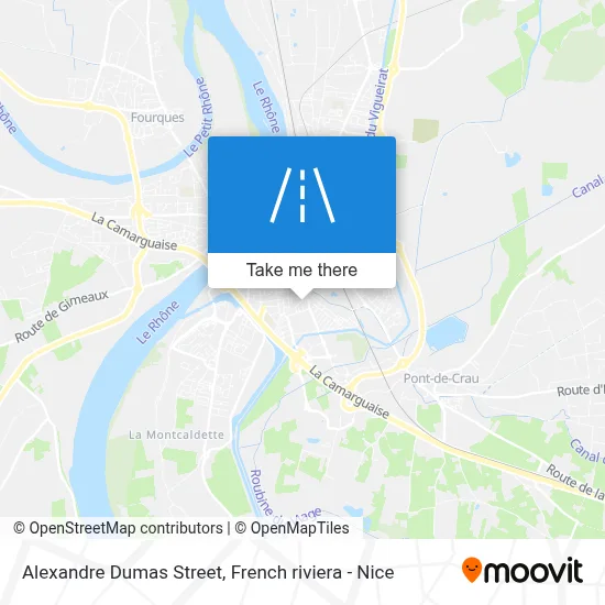 Mapa Rue Alexandre Dumas