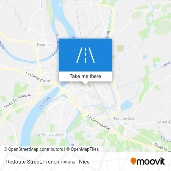 Rue De La Redoute map