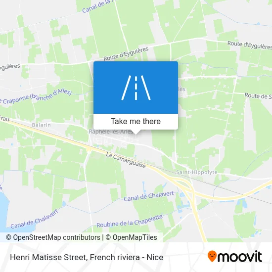 Rue Henri Matisse map
