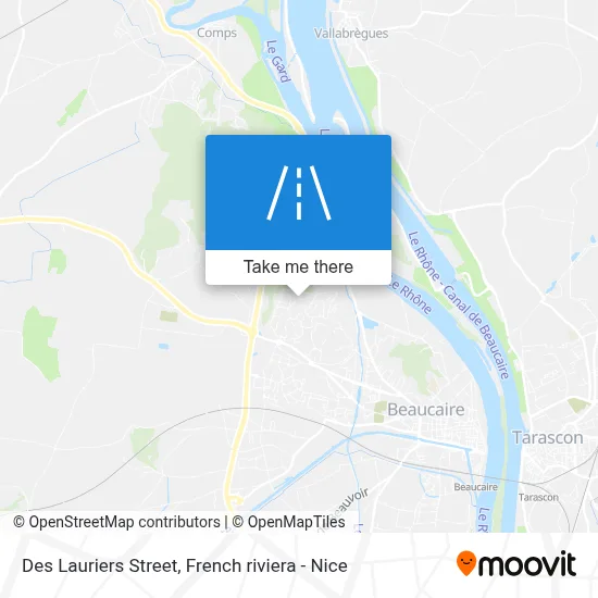 Rue Des Lauriers map