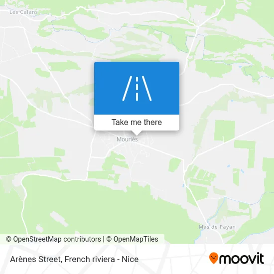 Rue Des Arènes map