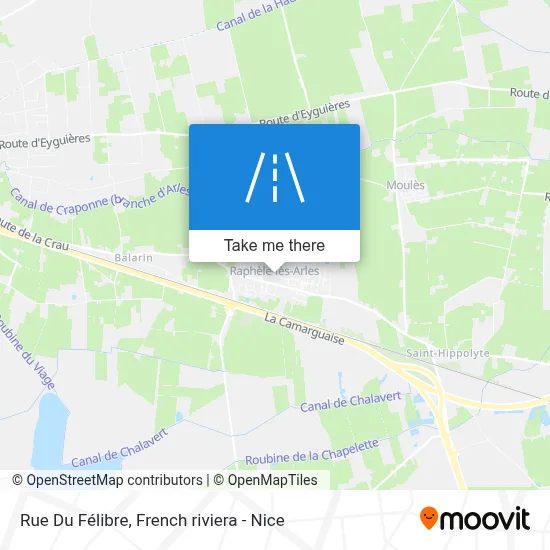 Rue Du Félibre map