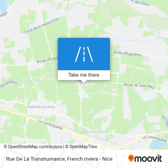 Rue De La Transhumance map