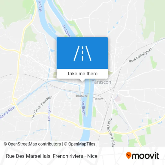 Rue Des Marseillais map