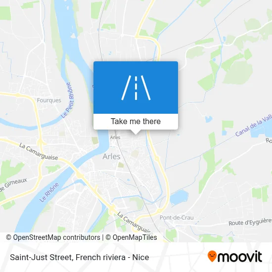 Rue Saint-Just map