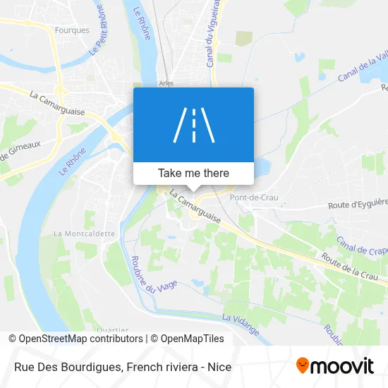 Rue Des Bourdigues map