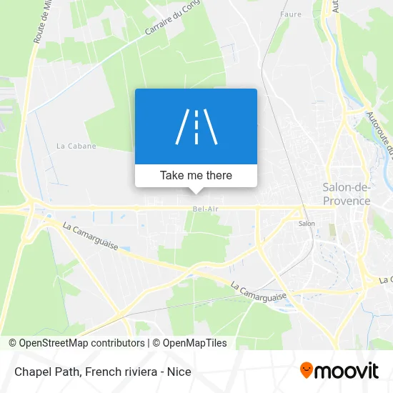 Chemin De La Chapelle map