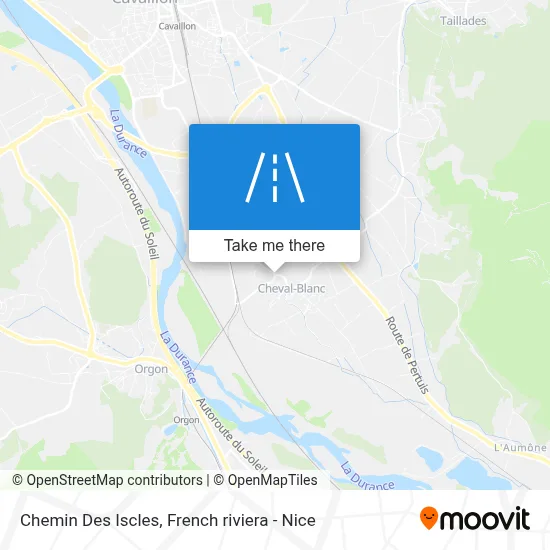 Chemin Des Iscles map